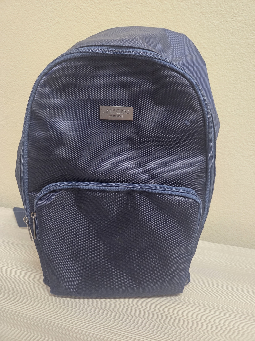 Jimmy Choo Parfums Navy Blue Backpack